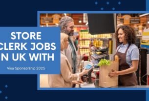 Store Clerk Jobs in UK With Visa Sponsorship 2025