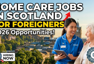 Home Care Jobs in Scotland For Foreigners 2026